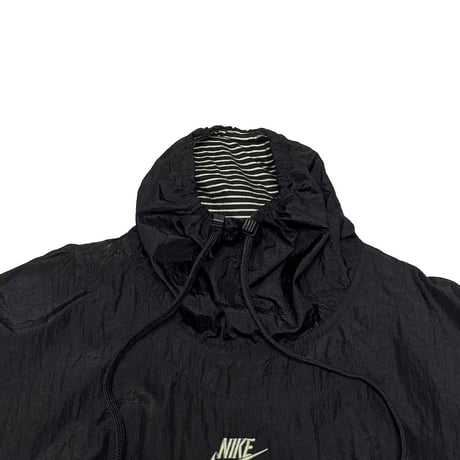 【USED】90's BOOTLEG NIKE HI-NECK NYLON PULLOVER JACKET
