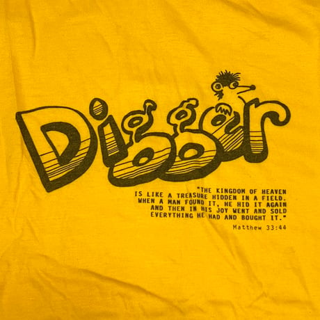 【USED】80's Digger T-SHIRT