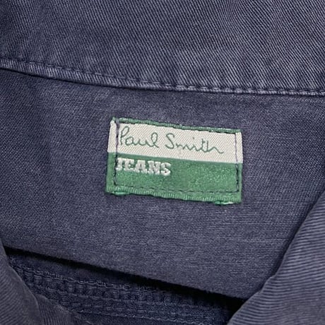 【USED】90'S PAUL SMITH JEANS TRACKER JACKET BLUE GRAY