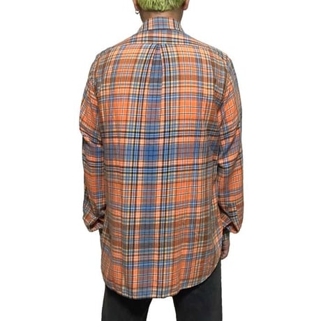 【USED】90'S VIVIENNE WESTWOOD MAN CHECK SHIRT