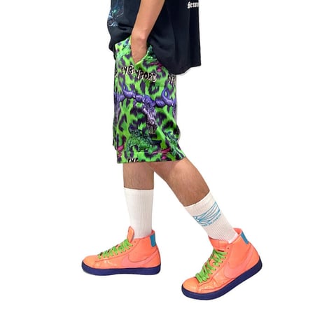 【USED】CASSETTE PLAYA 2011SS CYBORG SILK SHORTS
