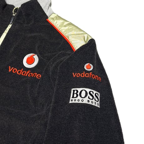 【USED】00's Vodafone McLaren Mercedes Fleece Half-Zip Pullover
