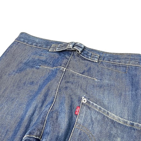 【USED】00s Levi's ENGINEERED JEANS DRAPING BACK STRAP DENIM PANTS