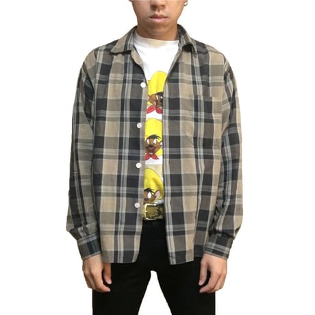 【USED】50-60'S PENNEY'S TOWNCRAFT CHECK SHIRT