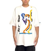【USED】80's adidas ATP Tour Graphic T-shirt