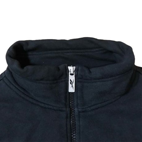 【USED】90'S  REEBOK HALF ZIP HIGH-NECK SWEATSHIRT