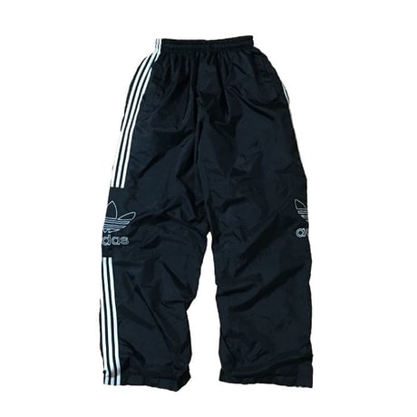 【USED】90'S ADIDAS BIG TREFOIL NYLON TROUSERS
