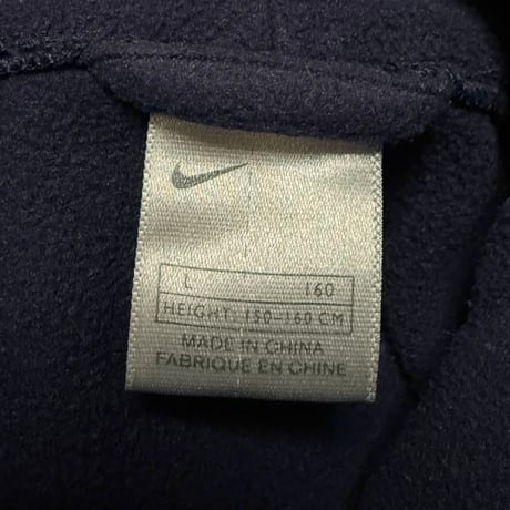【USED】00's NIKE SWITCHING FLEECE JACKET with HIDDEN POCKET