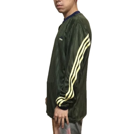 【USED】90'S ADIDAS L/S GAME SHIRT