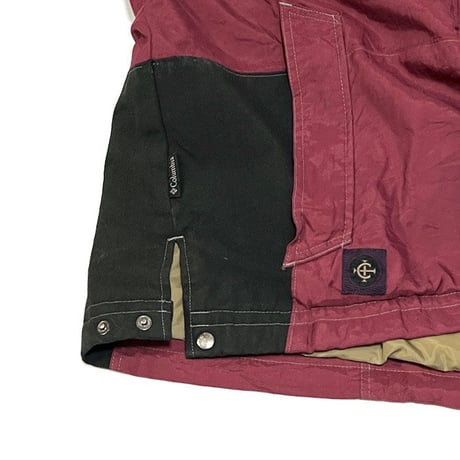 【USED】90'S COLUMBIA CONVERT HOODED PULLOVER JACKET