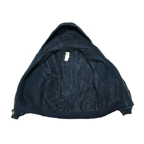 【USED】CARHARTT DUCK LAND HOODED JACKET WITH RICHARD HAMILTON DESIGN