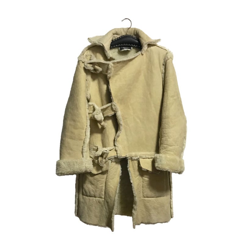 USED】90'S MALCOLM MCLAREN MOUTON BUFFALO COAT
