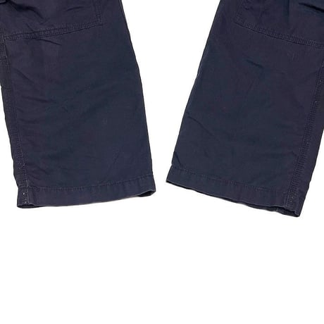 【USED】00'S TOMMY HILFIGER VINTAGE COTTON CARGO PANTS NAVY