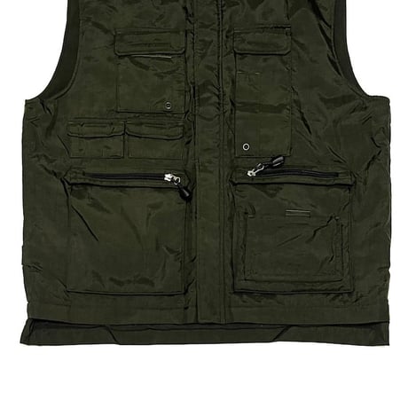 【USED】90's OLD GAP TACTICAL NYLON VEST KHAKI