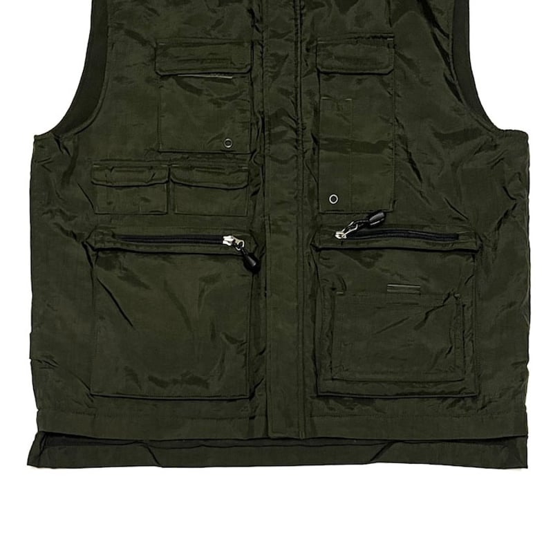 USED】90's OLD GAP TACTICAL NYLON VEST KHAKI | USED】90's OLD GAP TACTICAL NYLON VEST KHAKI |