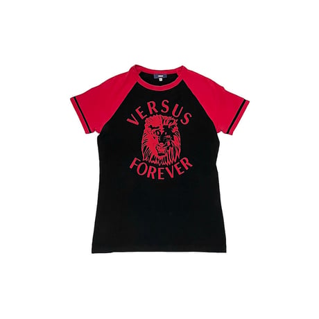 【USED】00's VERSUS VERSACE LION T-SHIRT
