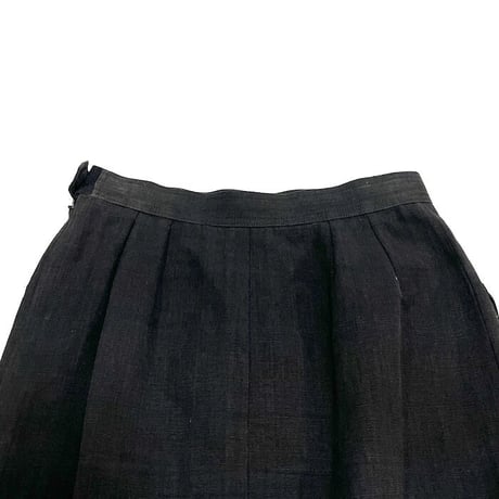【USED】80'S YVES SAINT LAURENT RIVE GAUCHE HIGH WAIST SKIRT