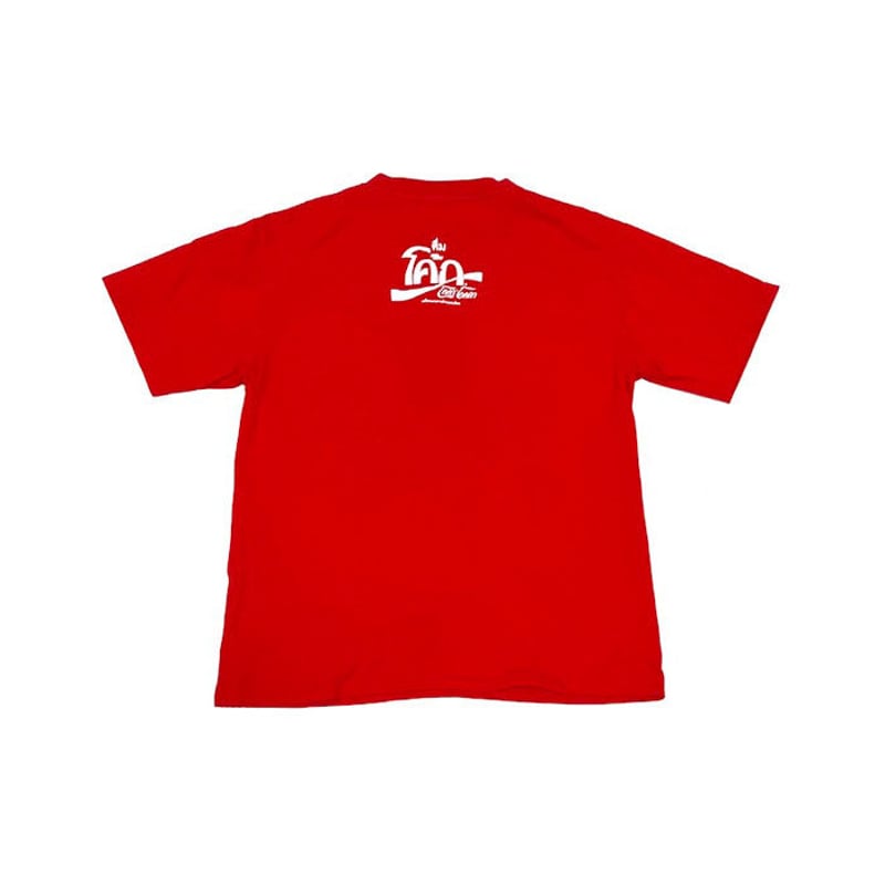 ビンテージ希少ユーロ製90sCoca-Cola Tシャツ 赤 A205】90s Dead stock Coca-Cola T-shirt made in JAPAN vintage