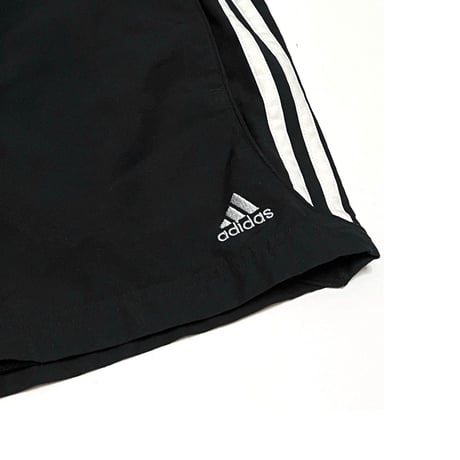 【USED】00's adidas CLIMALITE RUNNING SHORTS BLACK