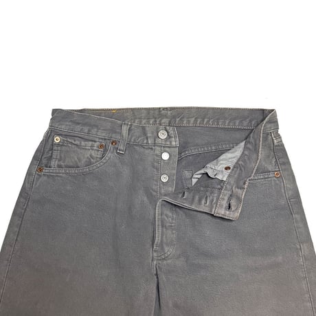 【USED】90's-00's Euro Levi’s 501 Grey Fade Denim Pants