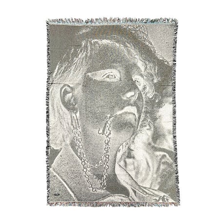 【KONBINI REPRODUCT】WOVEN BLANKET "70'S PUNK REALLY WAS"