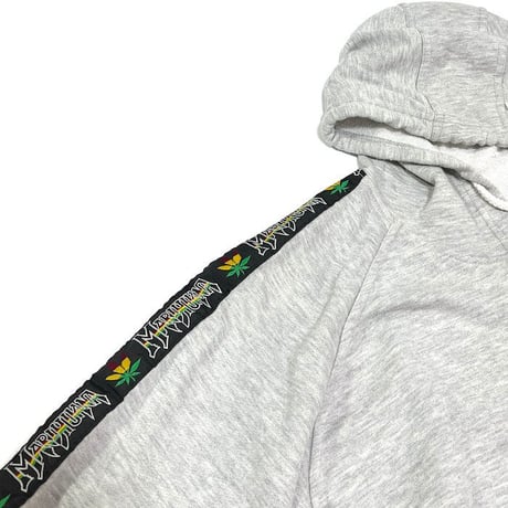 【USED】90'S MARIHUANA ASYMMETRY DESIGN PARKA