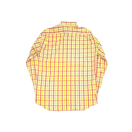 【USED】80'S-90'S THIERRY MUGLER SNAP BUTTON CHECKED SHIRT