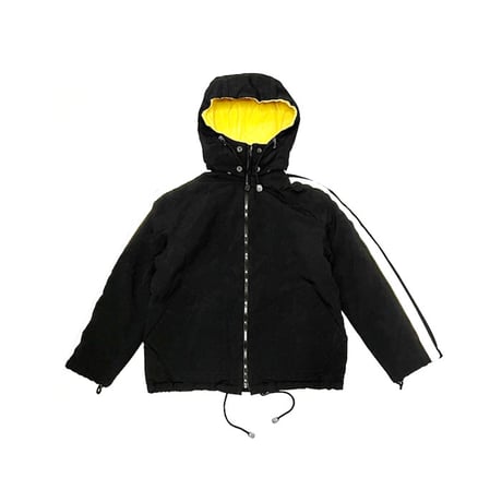【USED】90's ARMANI JEANS DETACHABLE HOOD JACKET