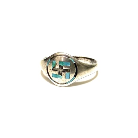 【USED】vintage HAKENKREUZ SILVER RING