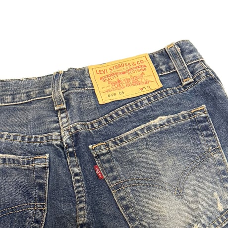 【USED】00's EURO Levi's CENTER SLIT DENIM SKIRT