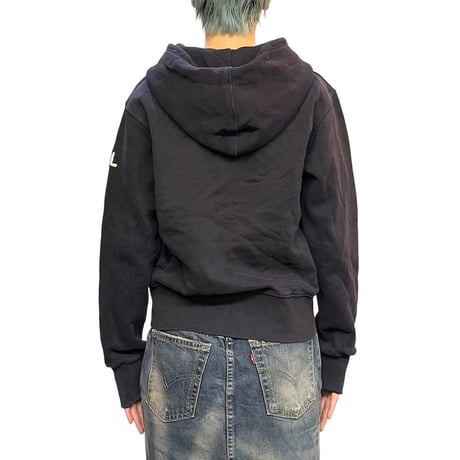 【USED】00's BOOTLEG DIESEL? ZIP SWEAT PARKA