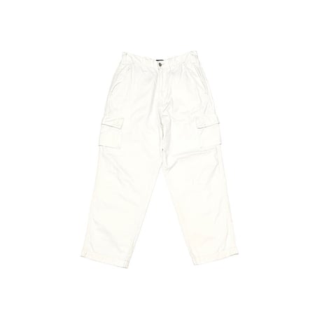 【USED】90's-00'S STUSSY CARGO PANTS WHITE