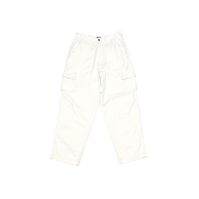 USED】90's-00'S STUSSY CARGO PANTS WHITE | KONBINI USED】90's-00'S STUSSY CARGO PANTS WHITE | KONBINI