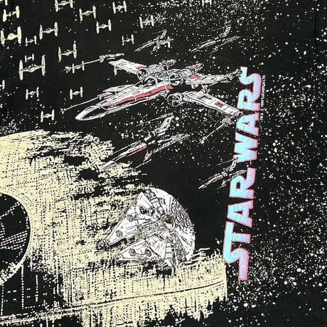 【USED】90'S STAR WARS ALL OVER PRINT T-SHIRT