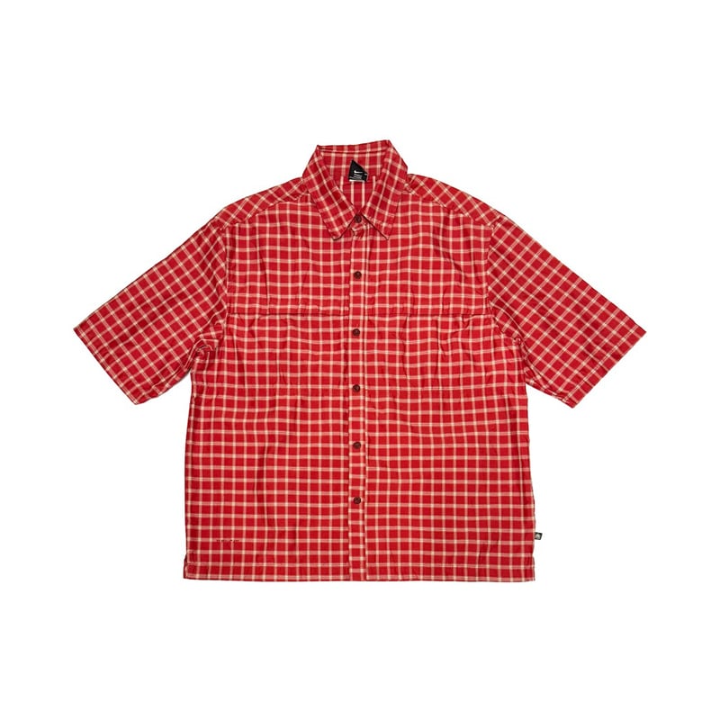 00s 旧タグ　nike acg チェック半袖シャツ USED】00'S NIKE ACG S/S CHECK SHIRT | KONBINI