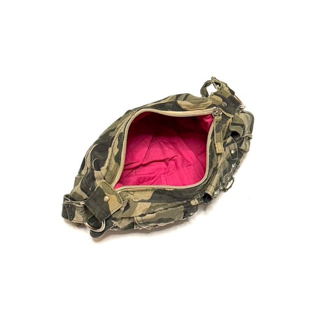 【USED】00's Y2K GAL CAMO SHOULDER BAG