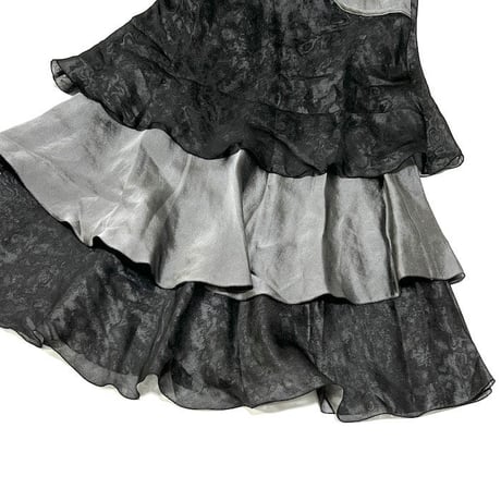 【DEAD STOCK】00'S MAFIAWEAR 3 TIER FRILL MINI DRESS
