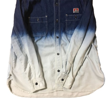 【USED】BEN DAVIS BLEACH SHIRT