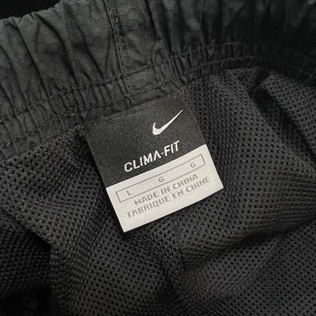 【USED】00'S NIKE HEXAGON RIPSTOP CLIMA-FIT PANTS BLACK