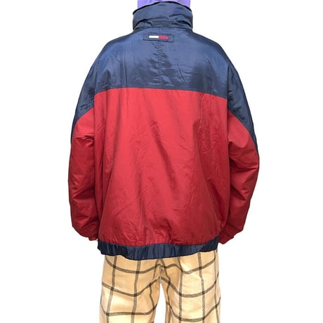 【USED】90'S-00'S TOMMY HILFIGER COTTON NYLON JACKET