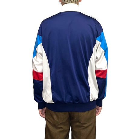 【USED】80'S adidas TRICOLOR+NAVY TRACK JACKET