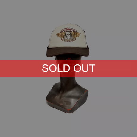 【USED】00's Powell Peralta Winged Ripper Trucker Cap