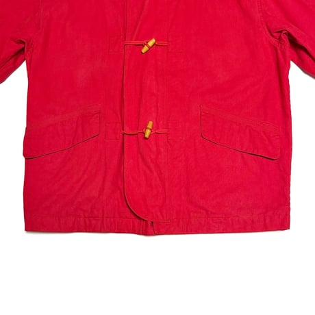 【USED】80's-90's GUCCI Red Toggle Jacket