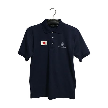 【USED】MERCEDES-BENZ POLO SHIRT WITH JAPAN PATCH
