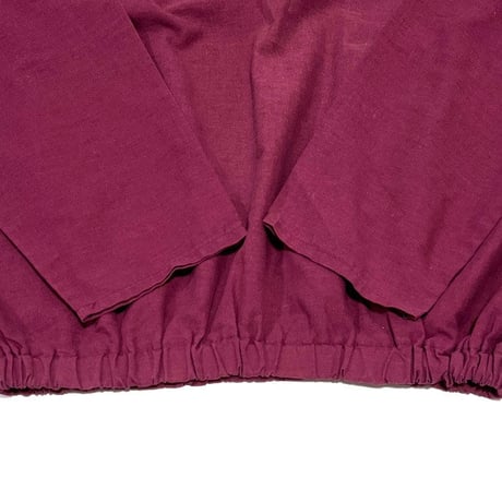 【USED】90'S OLD UMBRO DRILL TOP BURGUNDY