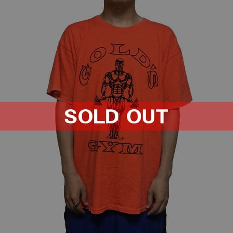 【USED】90'S GOLD'S GYM T-SHIRT