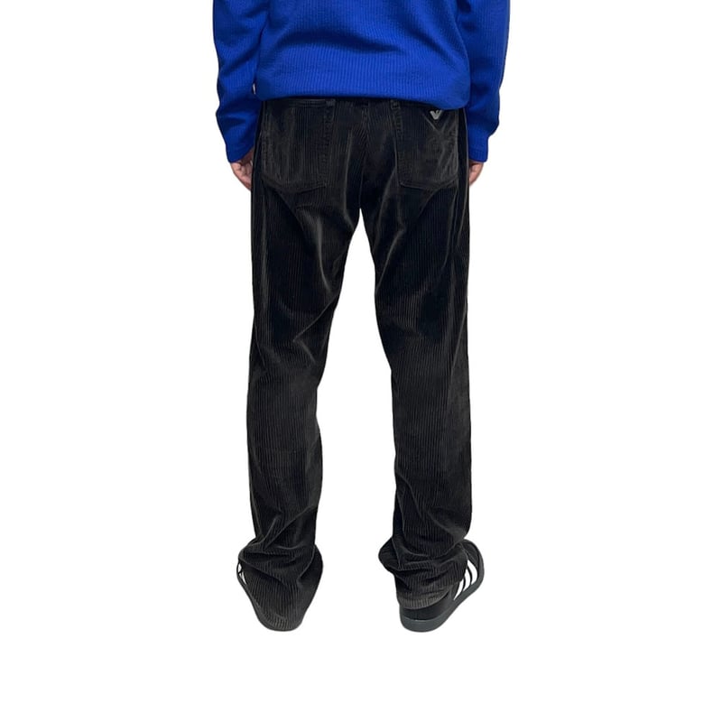 USED】80's BLUE POWER WASH BY ARMANI JEANS CORD