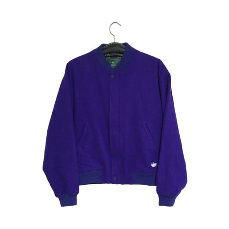 【USED】90'S ADIDAS MELTON JACKET PURPLE
