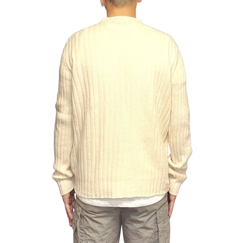 USED】HELMUT LANG 1997AW V-NECK COMMANDO KNIT S
