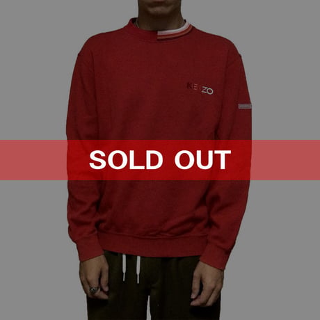 【USED】90'S KENZO GOLF COTTON SWEATER